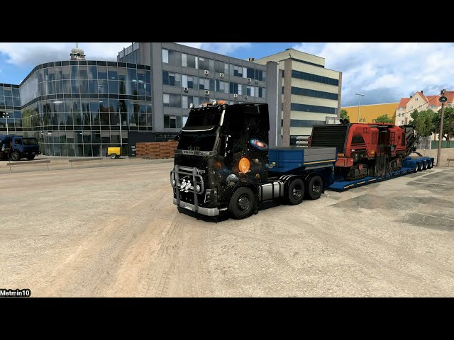 Euro Truck Simulator 2 Transport Asphalt Miller