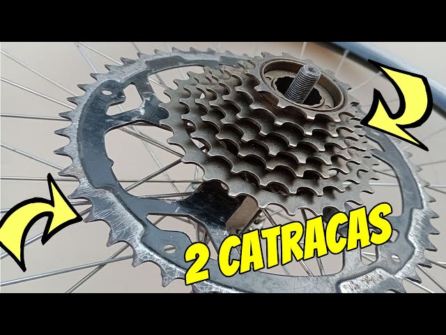 ✅ Como Colocar Duas Catracas na mesma Roda de Bike do JeitoCerto