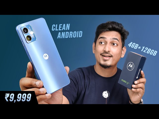Moto G14 Unboxing & First Impression - 4GB+128GB | Clean Android | 50MP | Best Phone in 10k? ⚡😍
