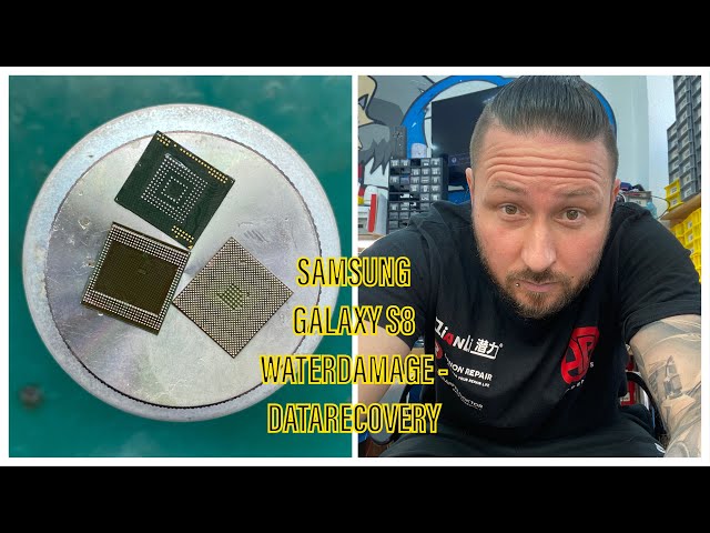 SAMSUNG GALAXY S8 WATERDAMGE - IMPORTANT DATARECOVERY JOB - CPU, RAM AND UFS SWAP TO DONOR BOARD