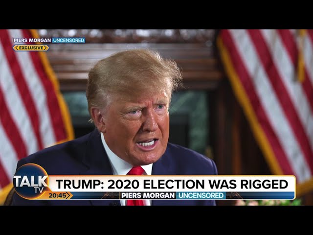 "That Election Was Rigged And Stolen!" Donald Trump On The 2020 Election | PMU