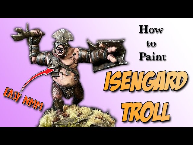 How to Paint a Troll - Middle Earth Strategy Battle Game
