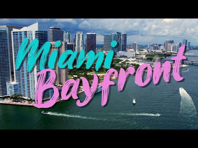 Miami, Florida - Bayfront/Bayside - This is Where You Should Be! [4K] Aerial views.
