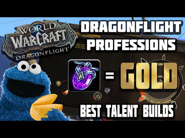 Dragonflight Professions! Best Talent Builds for GOLD! | WoW Dragonflight Goldmaking