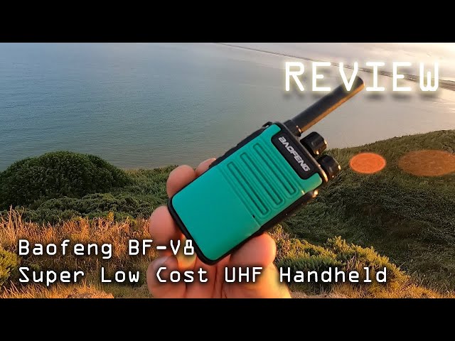 Baofeng BF-V8 Two Way Radio Review - Tested on PMR446
