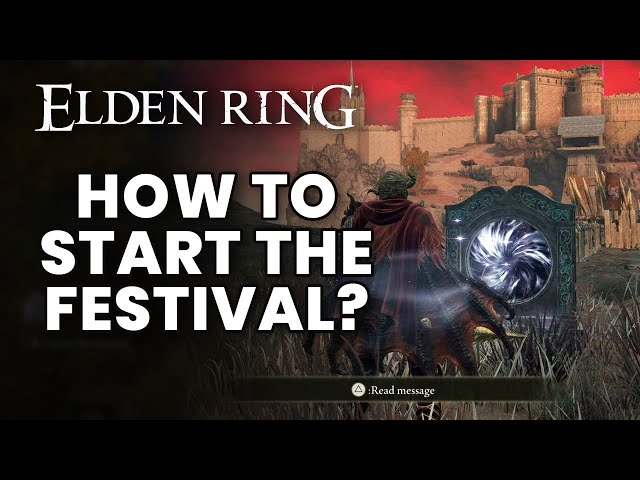 Elden Ring - How to Activate Redmane Castle's Portal & Start Radahn Festival
