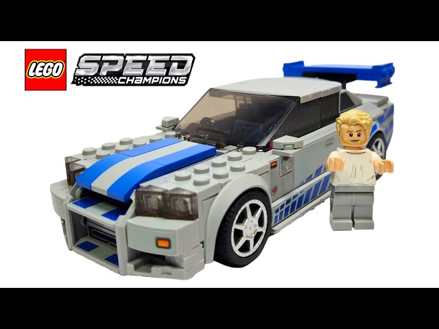 LEGO Nissan Skyline GT-R (R34) 76917 - LEGO Speed Build