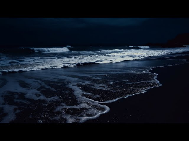 Sleepy Ocean Waves for Tranquil Nights | Ambient Sounds of the Sea for Deep Slumber