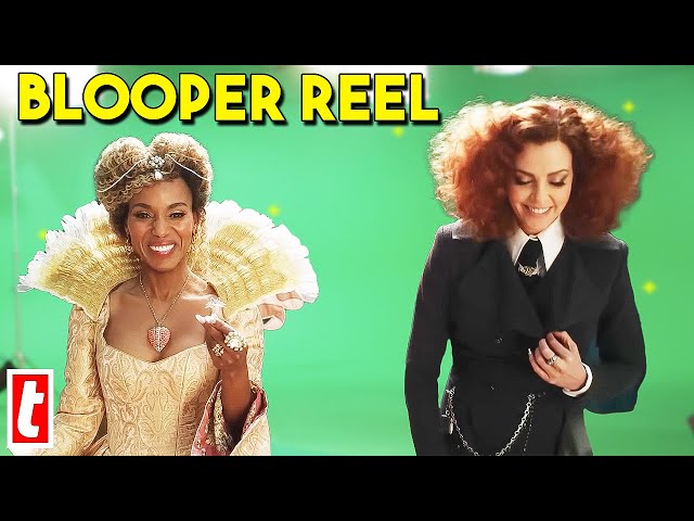 The School for Good and Evil Bloopers & Cute on Set Moments