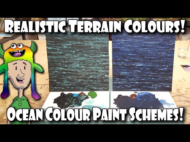 Realistic Ocean / Water Terrain Colours!