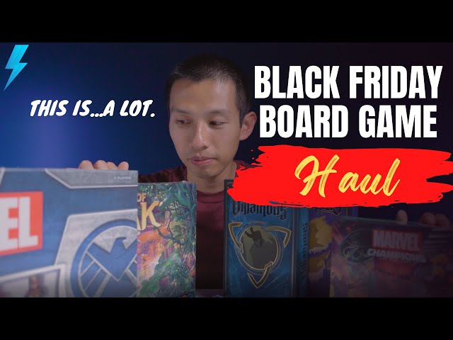 #Shorts My Black Friday Board Game HAUL for 2021!