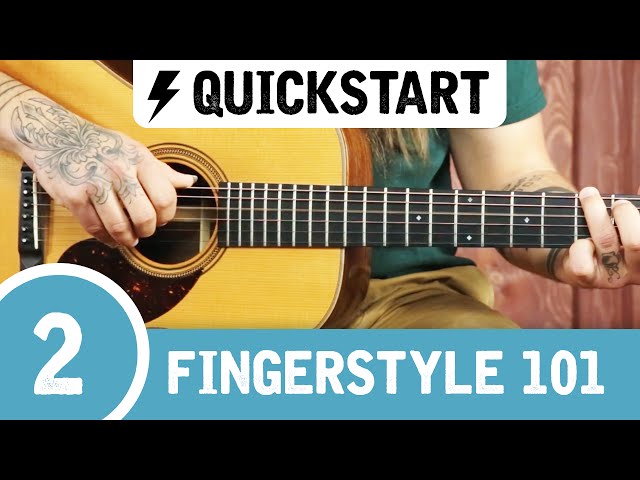 Tony's Beginner Fingerstyle Guitar Lesson ➋