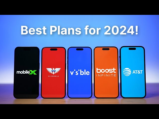 Best Cell Phone Plans for 2024!