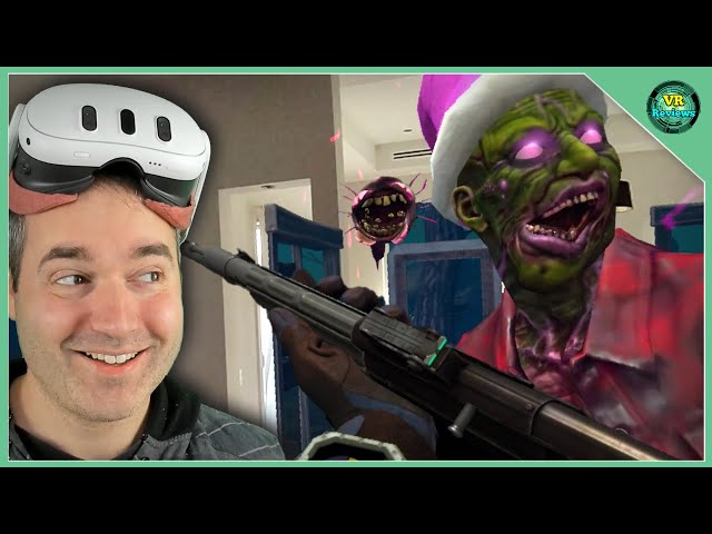 One of the BEST Quest 3 Mixed Reality Games brings Zombies in your HOME! Drop Dead: The Cabin Review