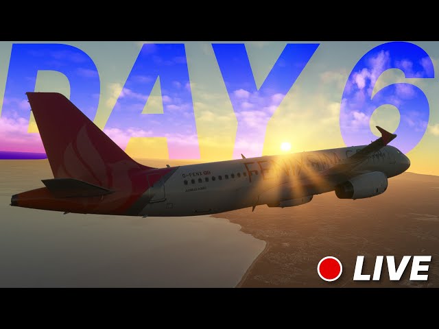 Day 6 - Practising Landings and Go Arounds  | Trying to learn how to VATSIM | MSFS Live