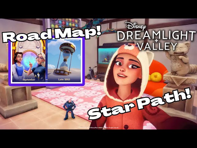 First Look at the New Star Path in Disney Dreamlight Valley and Updated Roadmap!