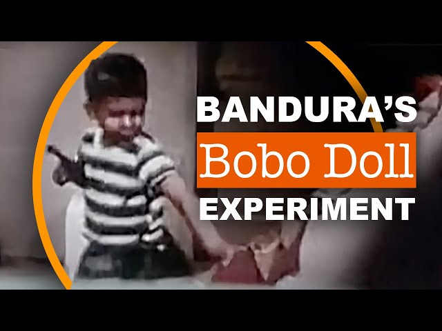 Albert Bandura's Media Effects Theory Explained! Bobo Doll Experiment