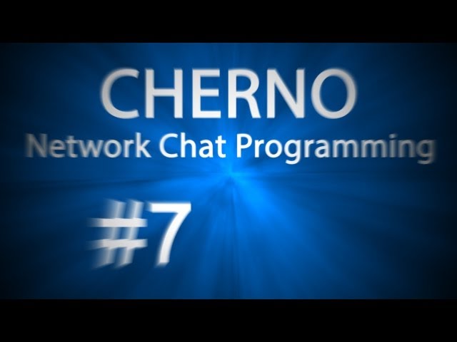 Network Chat Programming - Episode 7: Main Client Window