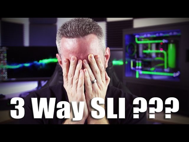 I tried GTX1080 3-Way SLI... and this is what happened!
