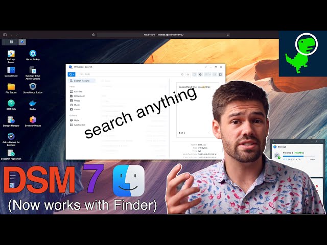 Search for Anything on your NAS Directly through Finder - new in DSM7 (tutorial)