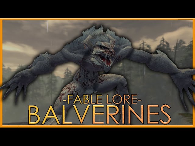 The Terrifying Werewolves of Albion | Balverines | Full Fable Lore