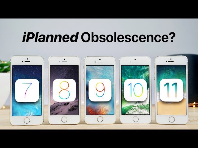 iOS 7 vs 8 vs 9 vs 10 vs 11 on iPhone 5S Speed Test!