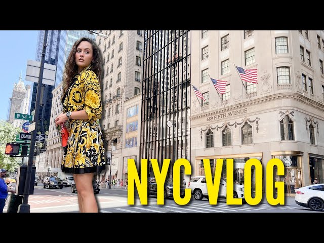 *AN INTRUDER IN THE APARTMENT!* NYC Vlog ft The MET, Fashionphile etc.
