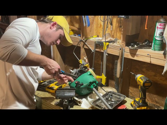 Weedeater Featherlite 2 Cycle Gas Trimmer Build! Building a High Performance Gas Trimmer - PART 1