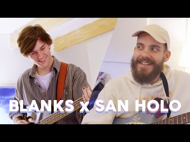 Making electronic indie trap with San Holo | BLANKS INVITES