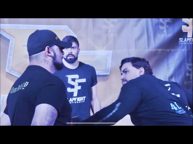 Darius attempts to SILENCE ‘Rocky' at SlapFIGHT