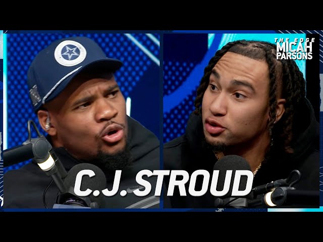 C.J. Stroud Reacts to Rookie Season, Debates MJ vs. Steph Curry with Micah | The Edge, Ep. 21