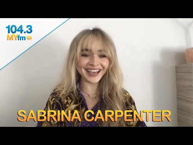 Sabrina Carpenter Talks "Skinny Dipping", Rihanna's Fashion Show, Alice In Wonderland, And More!
