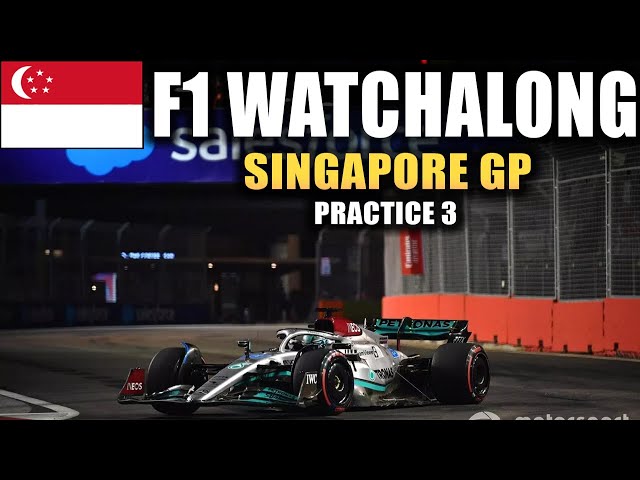 F1 Live Watchalong - Practice 3 | Singapore GP