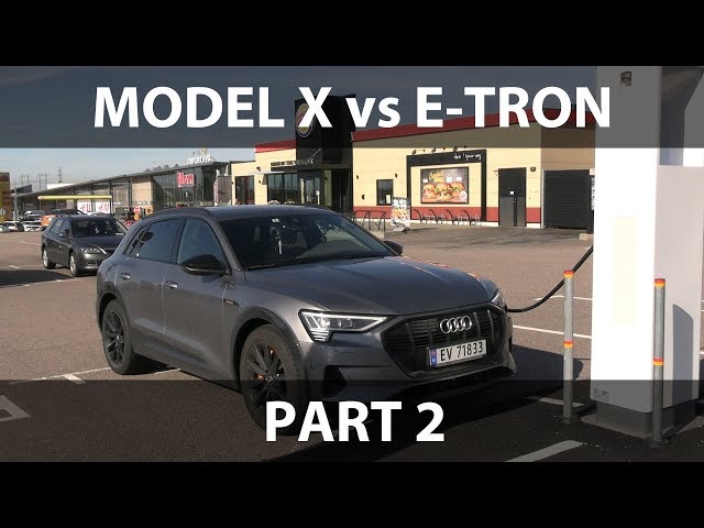 Model X vs e-tron 1000 km challenge part 2