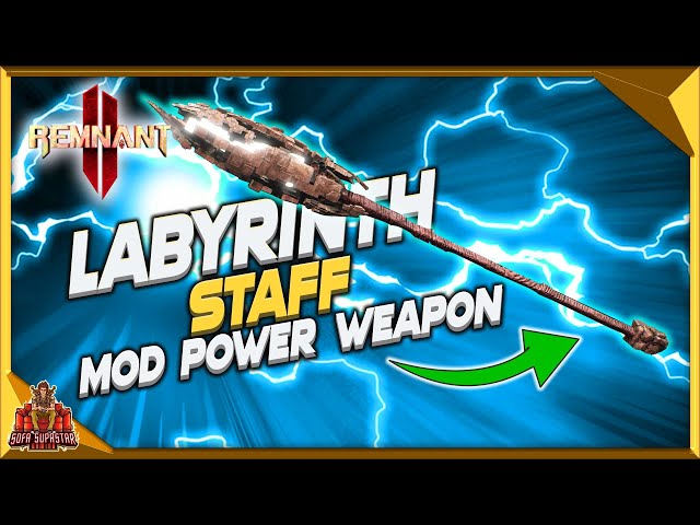 Remnant 2 How To Get Labyrinth Staff - Amazing Mod Power Weapon