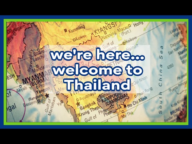 from Texas to Thailand #vlog