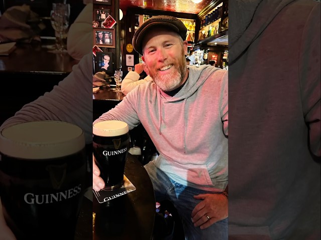 🍺ONE MUST HAVE a Guinness in Dublin ‼️ #dublin #shorts