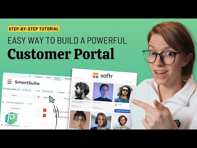 Create Your Own Customer Portal with SmartSuite + Softr