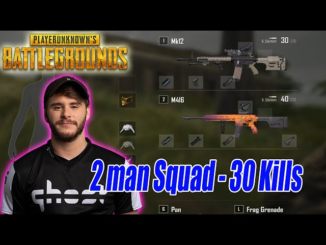 Shrimzy, Hwinn |30 Kills| Top 1 Duo vs Squad (2 vs 4 - Sanhok)