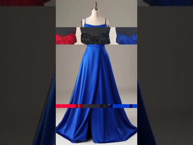 #fashion #dressinggown of blue combination