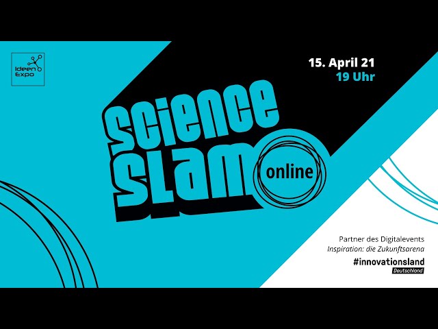 IdeenExpo Science Slam Online im überwegs – 15. April 2021