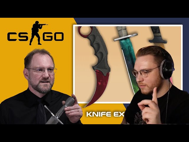 ohnePixel reacts to Knife Expert Reacts To CS:GO Knives