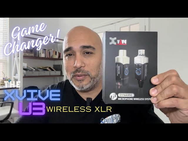 The XVIVE U3 Dynamic Wireless XLR System!! GAME CHANGER!