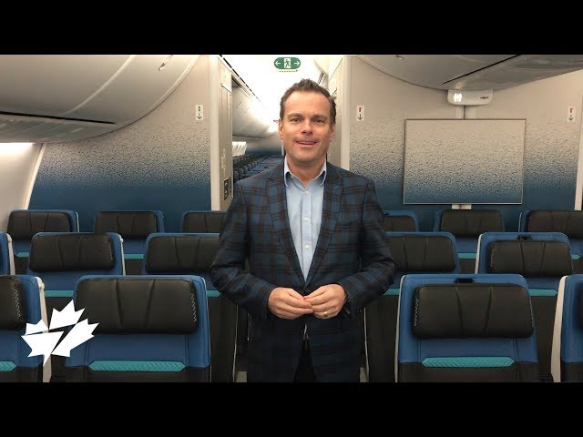 WestJet 787 Dreamliner cabin tour