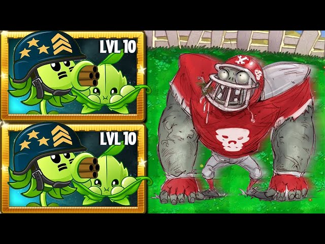 PvZ 2 - Team 40 Plants and Mint Vs Team 100 Modern All Star Zombies - Who will win?