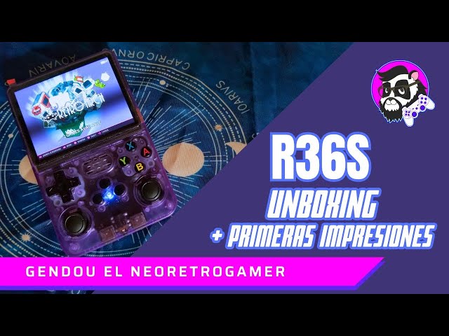 Game Console R36S: Retroemulación a bajo precio | Unboxing + Primeras impresiones