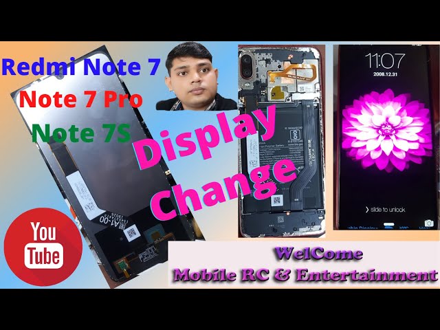 Redmi Note 7 Pro display Change // Note 7 // Note 7S