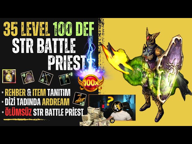 Elite STR Battle Priest (35 Lvl) | Ölümsüz Bp Item Tanıtım | Knight Online