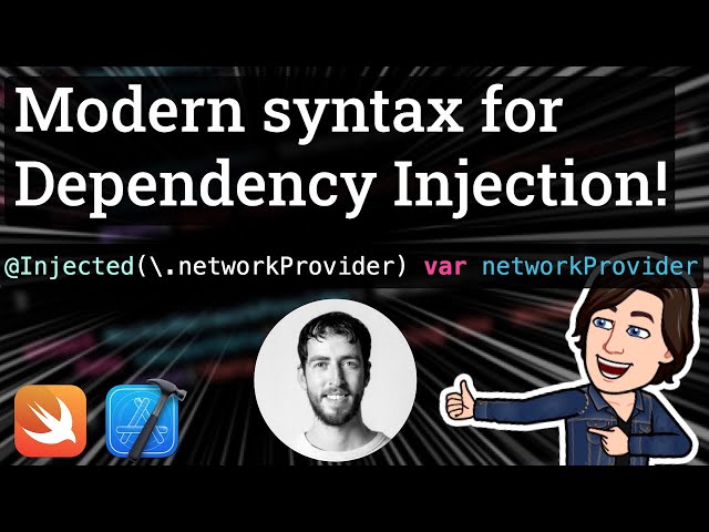 Let's create a modern syntax for Dependency Injection in Swift (ft. Antoine v.d. Lee)