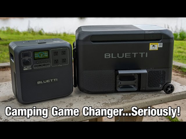 Bluetti SwapSolar - Camping Game Changer Fridge/Power Station
